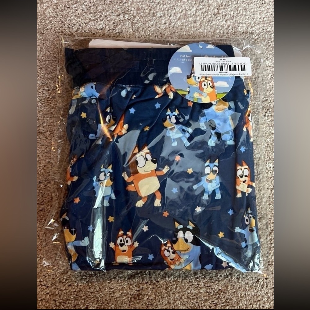 Little Sleepies Womens Bluey Dance mode Joggers